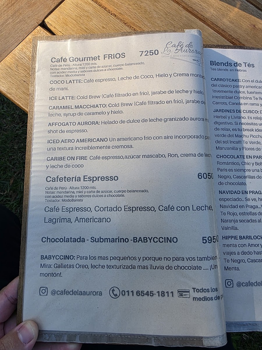 Menu Café De La Aurora-10