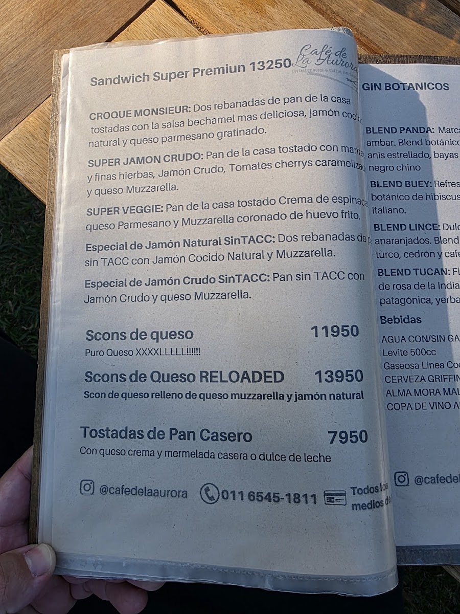 Menu Café De La Aurora-5