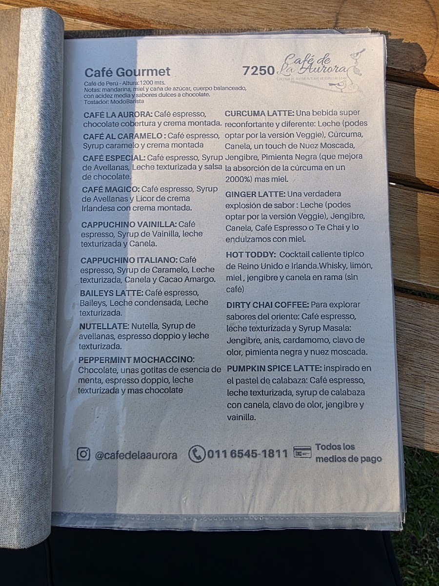 Menu Café De La Aurora-9